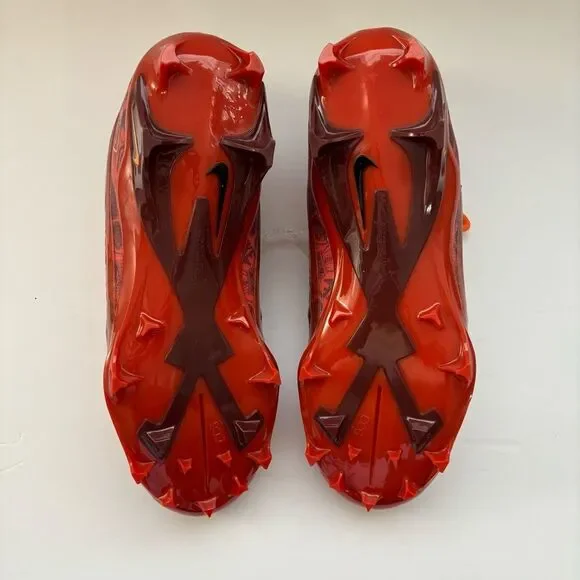 Nike Alpha Menace 4 Elite NRG football cleats red orange FQ4046-600 Mens sz 10.5 - Picture 5 of 14